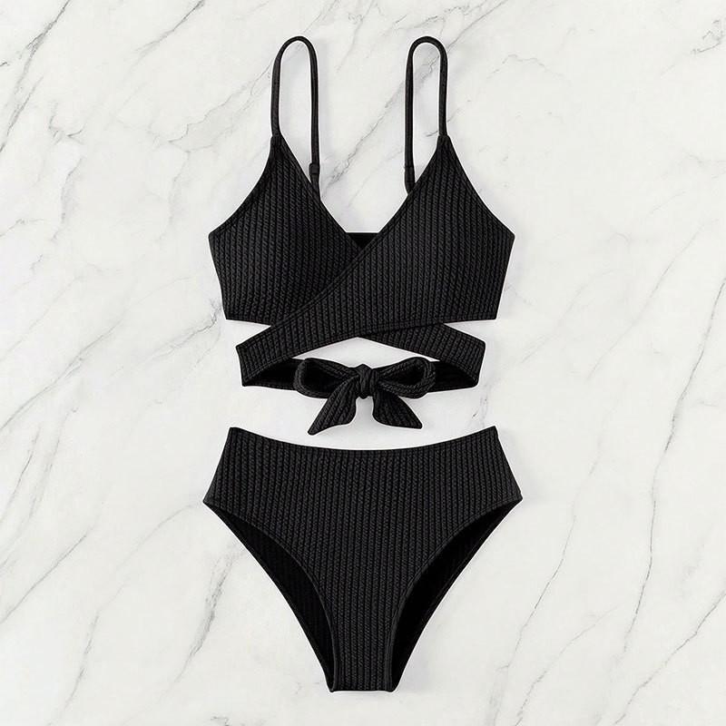 

Women Sexy Color Bikini Swimwear Two-Piece Swimsuit Swimming Beachwear