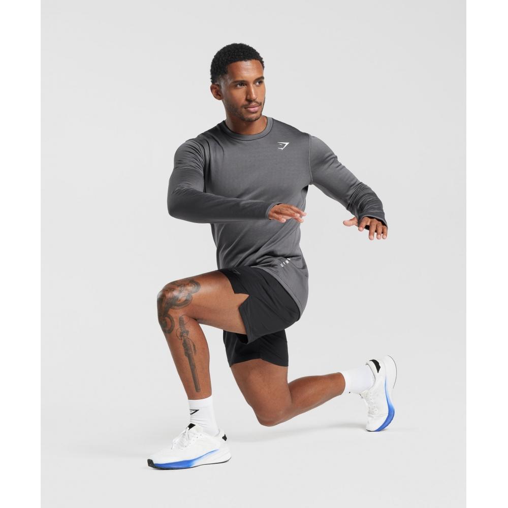 Gymshark Sport Crew Sweatshirt Dark Grey A2a7z Gb7h