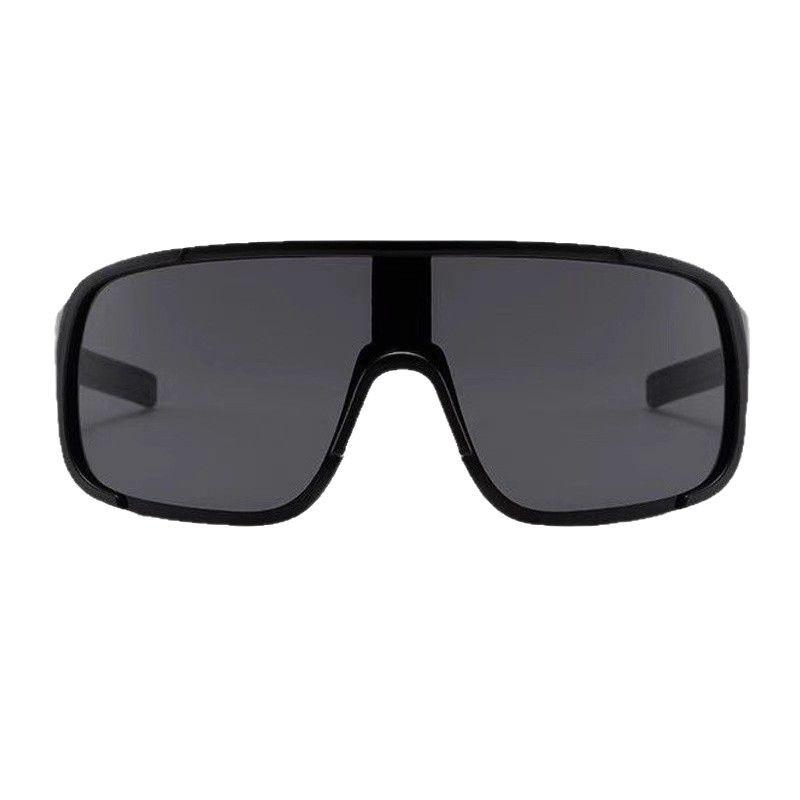 Punk Futuristic Square One-Piece Sunglasses Men'S And Women'S Tide Outdoor Riding Skiing Windproof Colorful Sunglasses