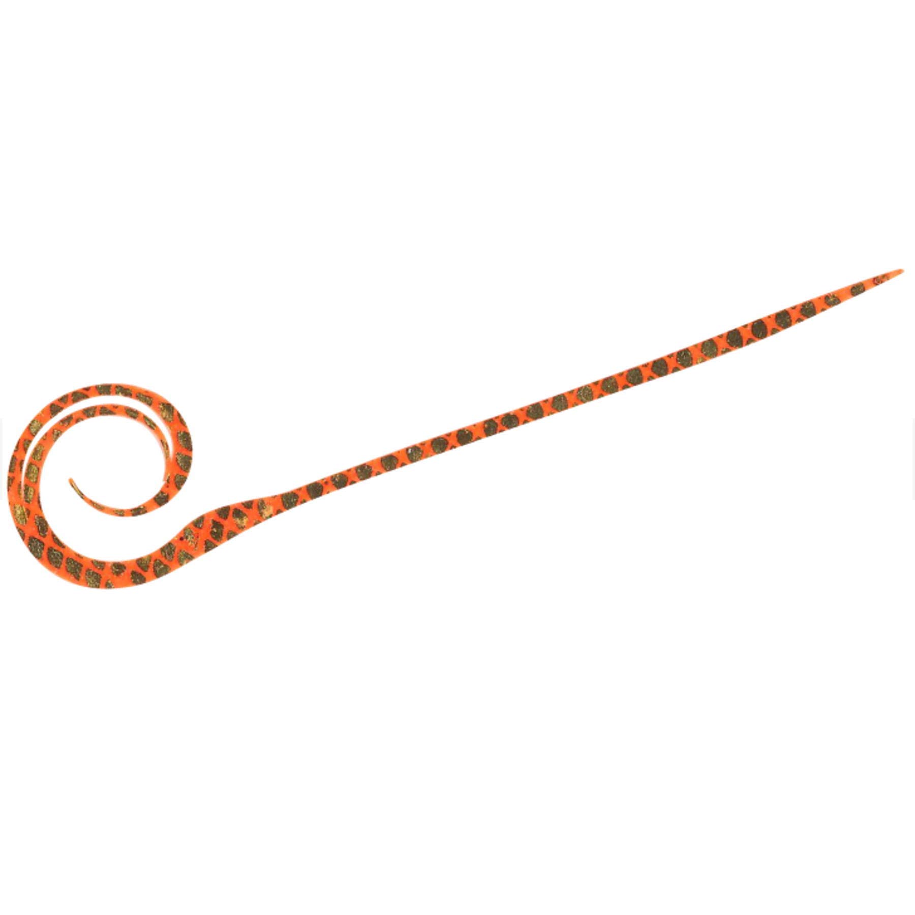 Hayabusa Musou Madai Free Slide Custom Tie Twin Curly Slim #10 Gold Orange