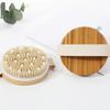 1pcs Exfoliating Wooden Body Massage Shower Brush Natural Bristle Bath Brush Soft SPA Woman Man Skin Care Wet Dry Body Brush