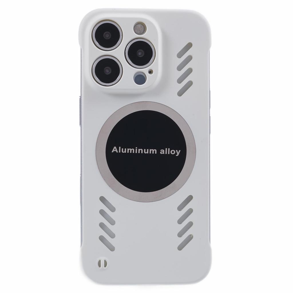 For iPhone 16 Pro Case Hard PC Frameless Heat Dissipation Phone Cover