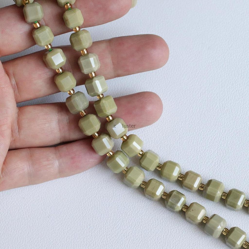 6mm Faceted Natural Crystal Gemstone Beads for DIY Jewelry & Hair Accessories