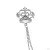 Creative Brooch for Men Stylish Breastpin Alloy 2.5 X 2cm