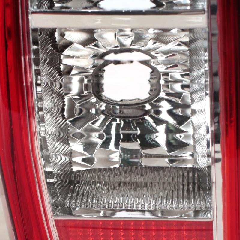 Car Rear Brake Light Warning Lamp Red Tail Lamp Taillight For Nissan Navara D40 2005-2015 Without Bulbs