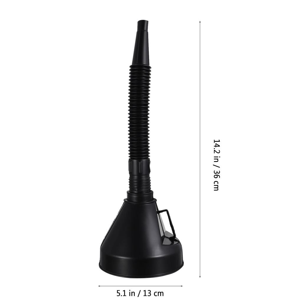 POPETPOP 2 Stück Trichter Gas Kraftstofftrichter mit Sieb Schlauchtrichter Großfahrzeugtrichter