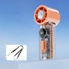Digital Display Handheld Fan 100 Turbos Chilled Air Cooler Multi-function Mini Fan  Outdoor