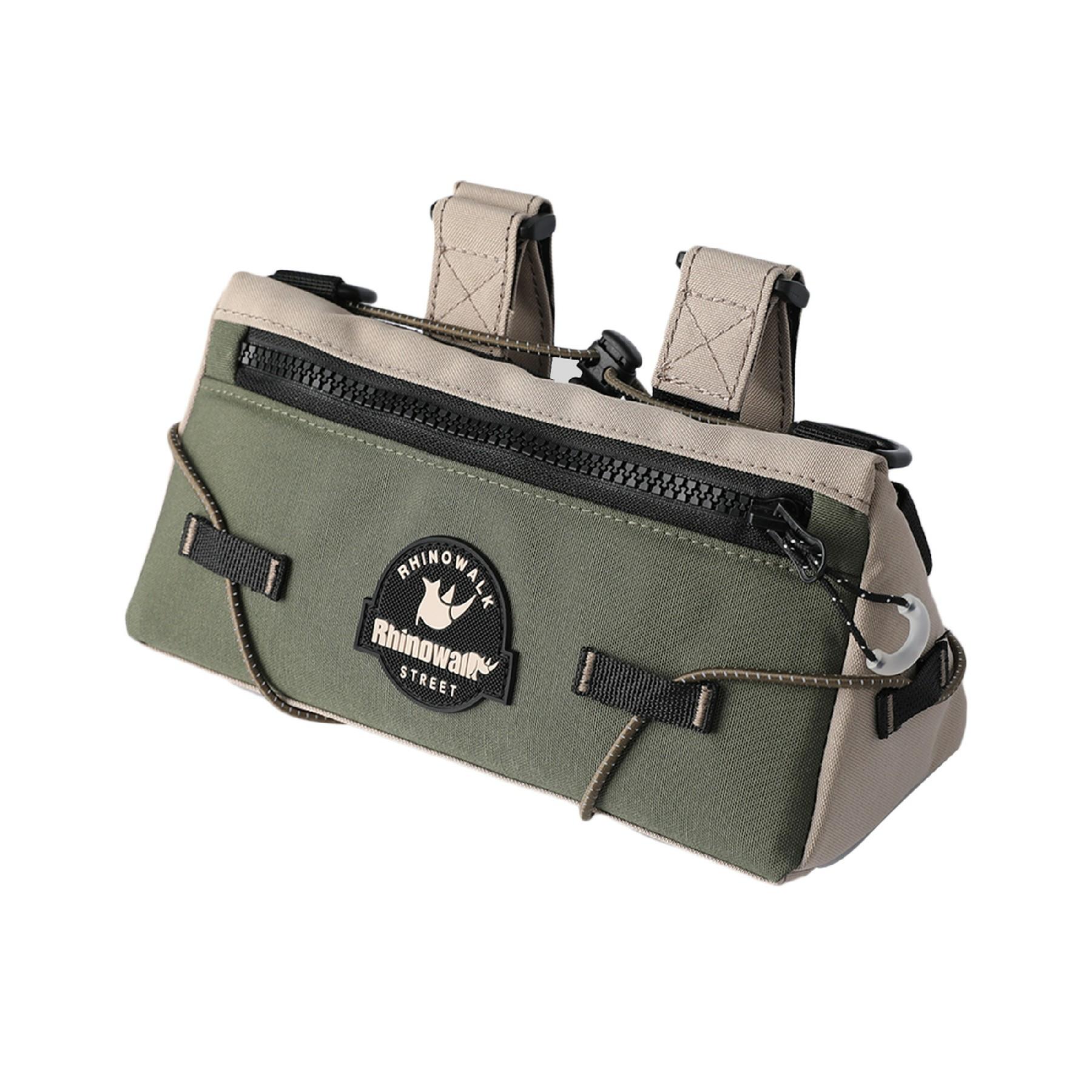 

RHINOWALK BCT0202 For Folding Bicycle Handlebar Bag Waterproof Nylon Bike Front Bag with Shoulder Strap A