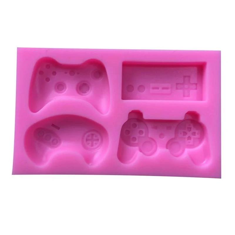 Funny Joystick Shape Silicone Mold DIY Resin Charms Tools Handmade Game Controller Molds