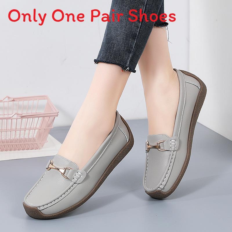 Casual Loafer Shoes For Women With Antislip Rubber Sole And Breathable Pu Insole For Daily Comfort