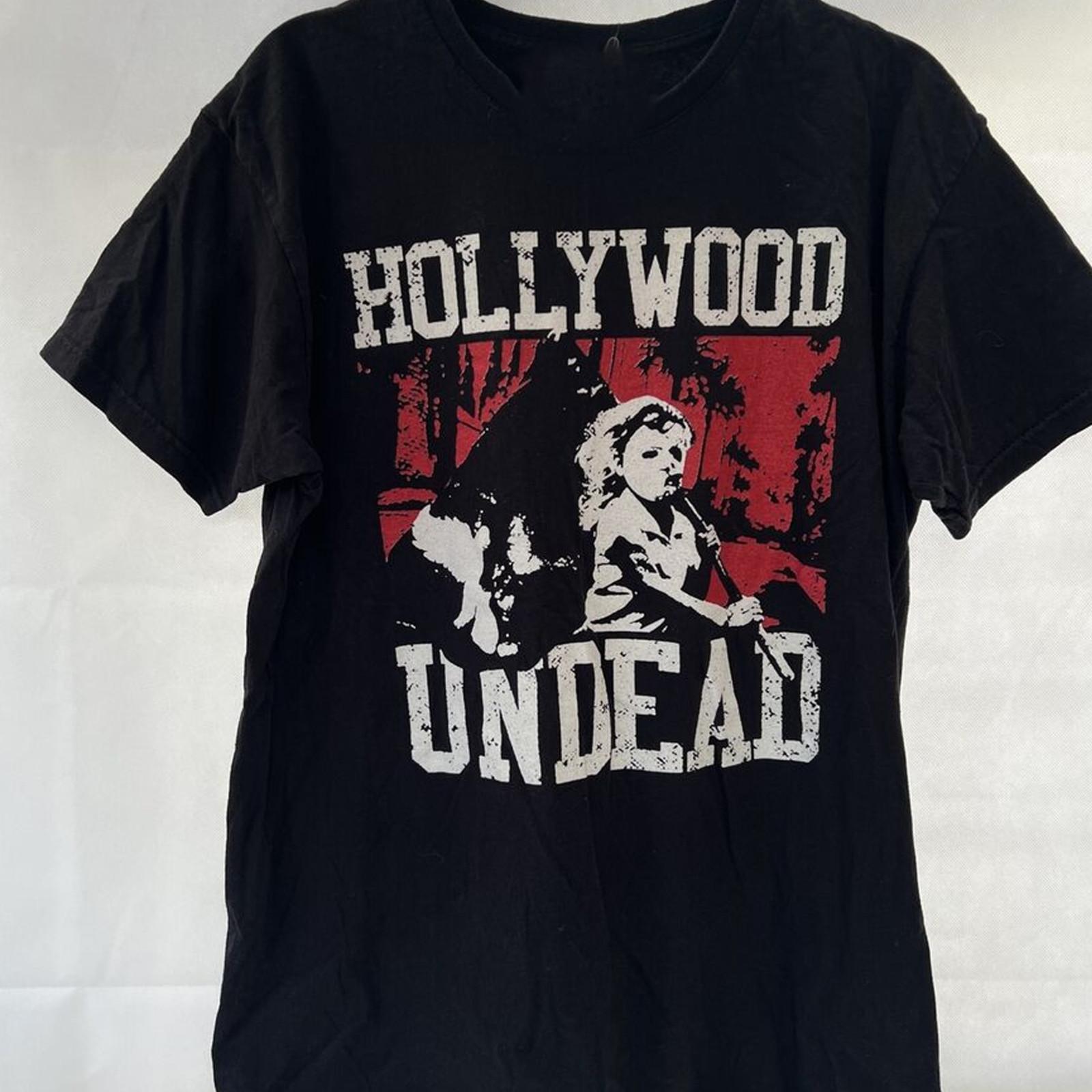 Коллекция Hollywood Undead Тур 2018 Группа Футболка Мужские Женские Футболки Топ Черный Все Размеры S