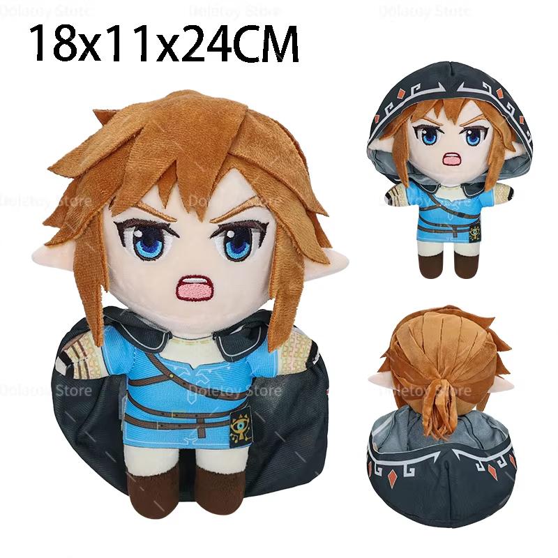 Zelda Breath of the Wild Plush Toys Link Bokoblin Korok Princess Zelda Sand Seal Pillow Soft Stuffed Animal Kids Gift
