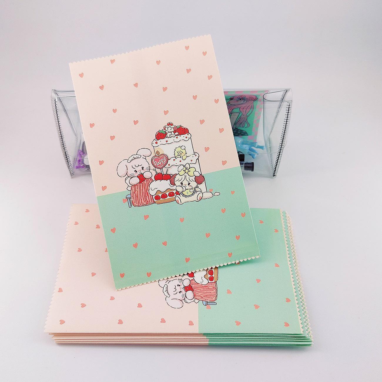 

Милый бумажный пакет Mikko в корейско-японском стиле для подарков и хранения