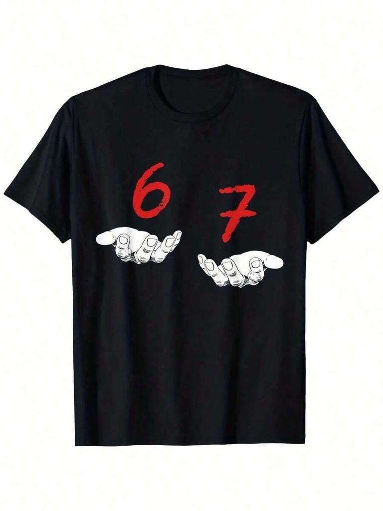 Unisex'S Funny Six Seven Slang Graphic-Shirt
