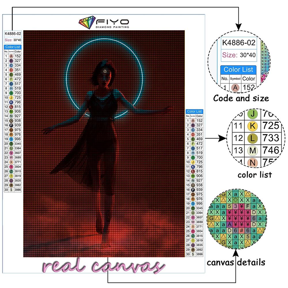 Diamond Painting Cyberpunk Sexy Art Diamond Mosaic Craft Diamond Embroidery Painting