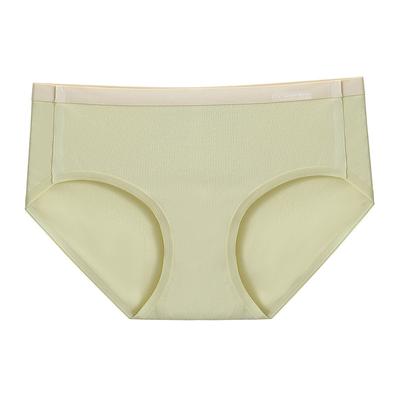 Panties Women's Seamless Mid-waist Silk Antibacterial Breathable Large Size Underwear