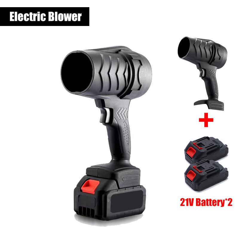 21V Small High-Speed Electric Blower Rechargeable Violent Turbo Fan Air-Blowing Wireless Handheld Concentration Car Hair Blower
