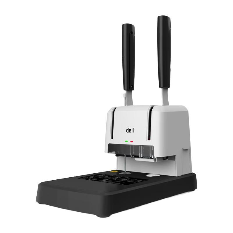 Deli Manual Hot Melt Binding Machine with Punch