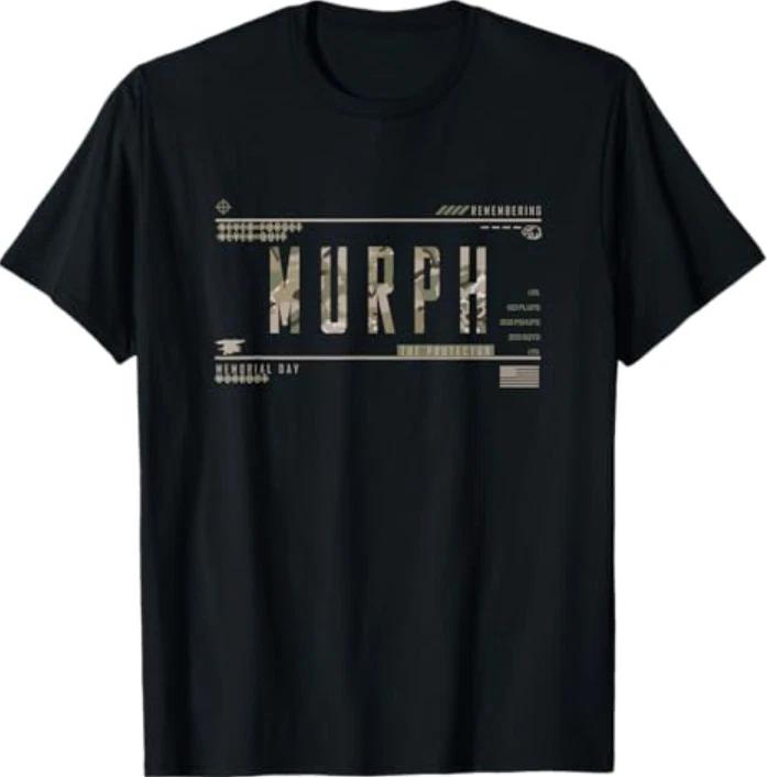 Murph Memorial Day Workout WOD Badass Military Workout Gift T-Shirt S