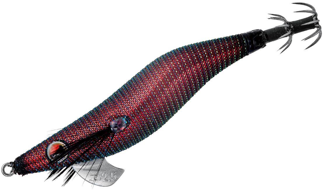 Gamakatsu Luxe Speed Metal Egi Size One Night Dropper, 2.5, #41, Red, 80-609