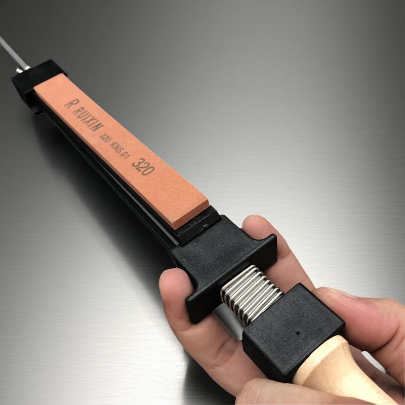 GT2001 Fixed Knife Sharpener Professional Angle Sharpeners DIY Woodwork Grinding System Diamond Grit 120-10000# With Polishing