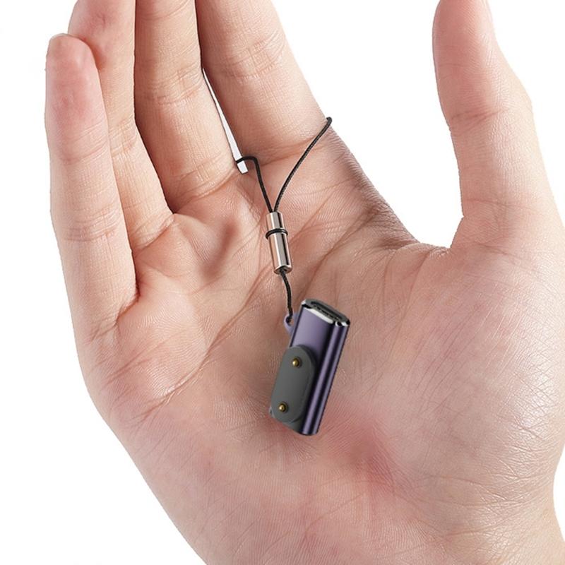 Universal Charging Adapters For Smartwatches Fitness Trackers Aluminum Alloy Construction Secure Stable Power Transfer