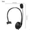 USB Headset with Noise Cancelling Microphone and Adjustable Volume Control for Call Center PC/Laptop