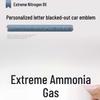 Black Decorative Covers for 9X Car Emblems, Metal Protection Mod Accessories