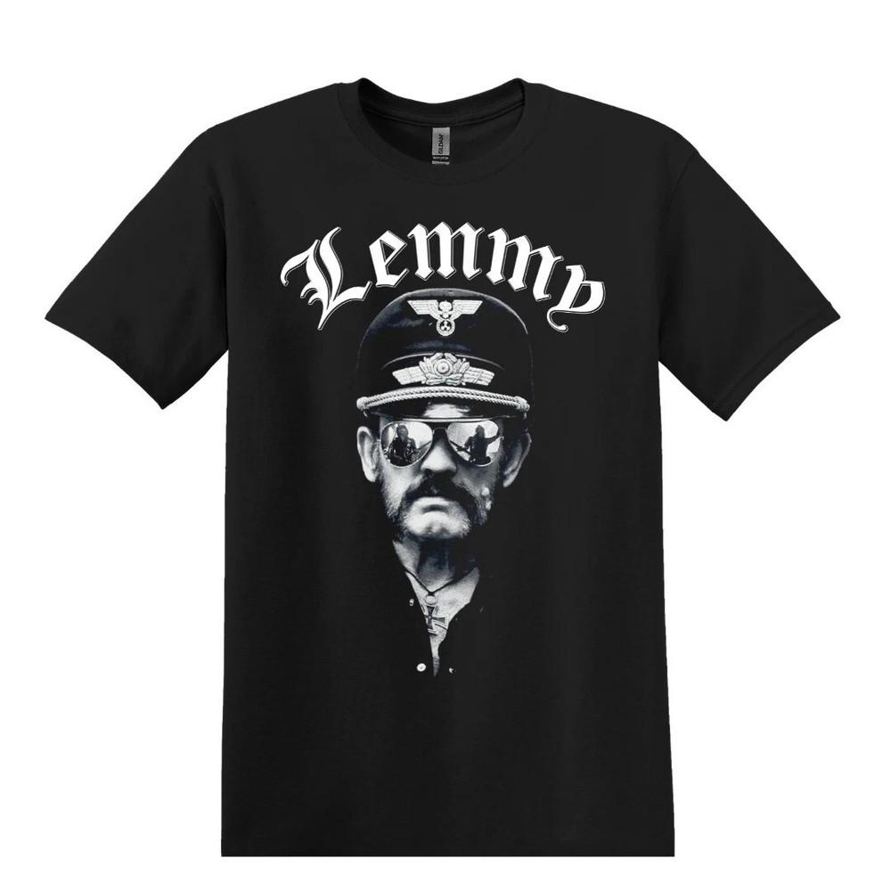 Lemmy Kilmister Motorhead Rock, Band T-Shirt Black S-4XL Unisex T-Shirt