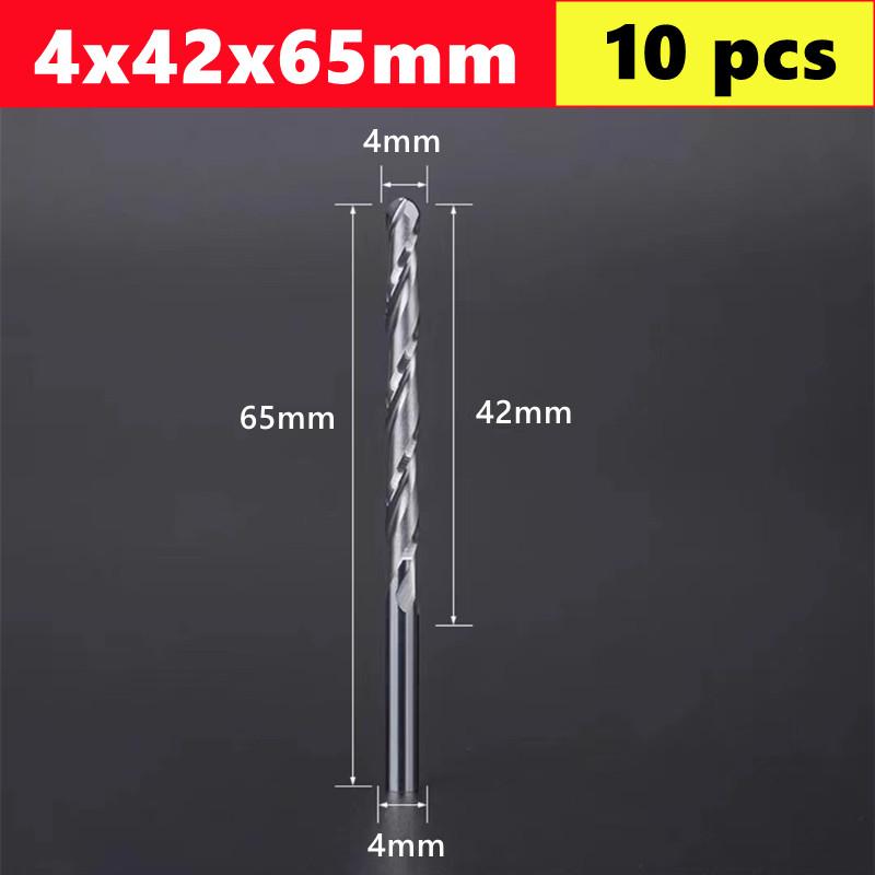 10pcs 2 Flute Ball Nose End Mill 4mm Shank CNC Router Bit Carbide End Mill Spiral Milling Cutter for Woodworking