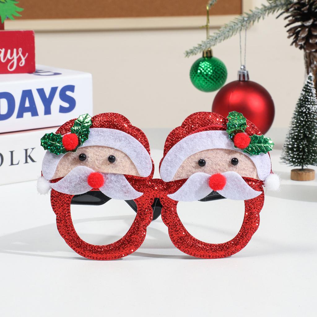 Holiday Eyeglasses Decorations, Atmosphere Props, Party Decorations