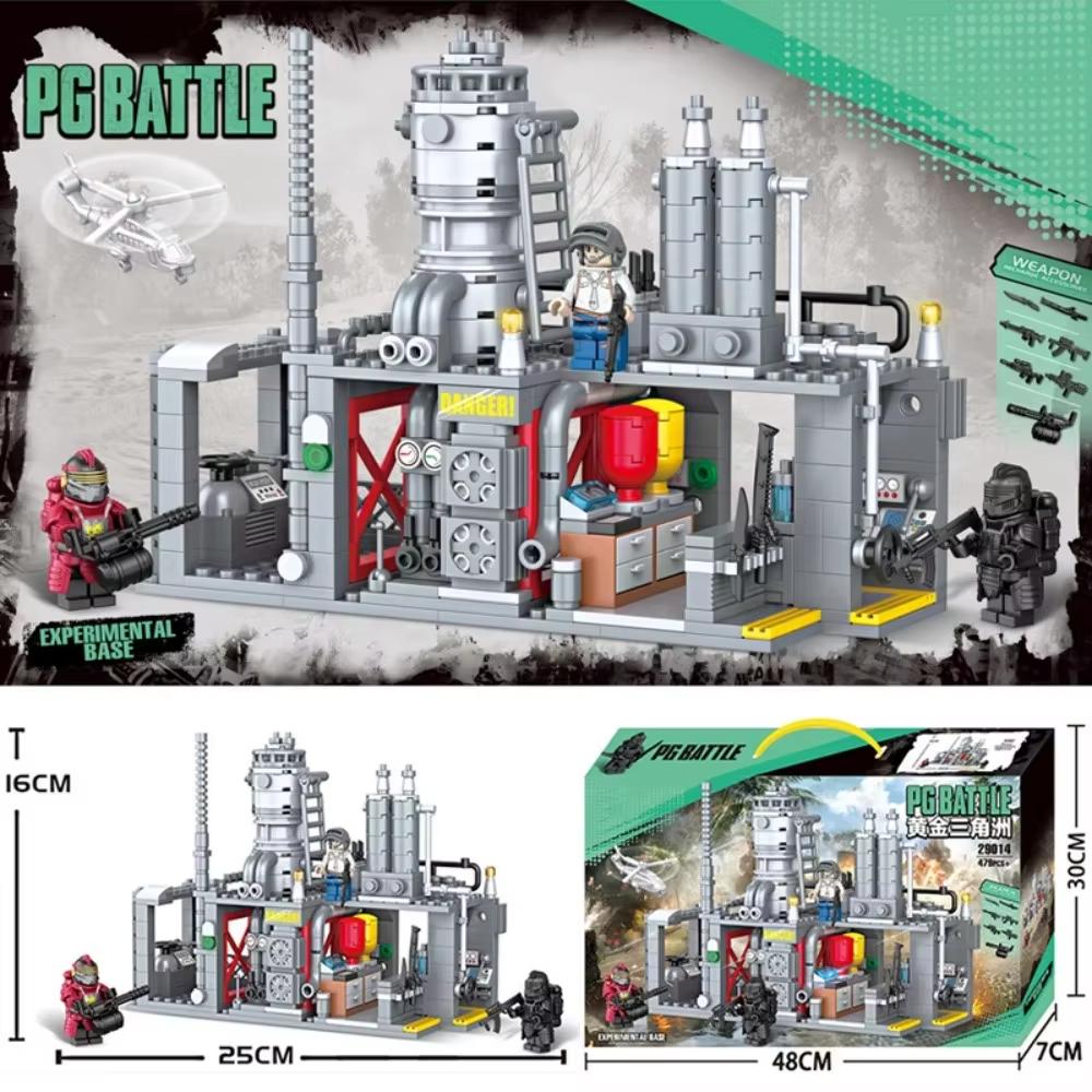 MOC Delta Special Forces Scene Building Blocks 881PCS Military Base Combat Bricks Set Army Soldier Model DIY Toy Gifts For Boys