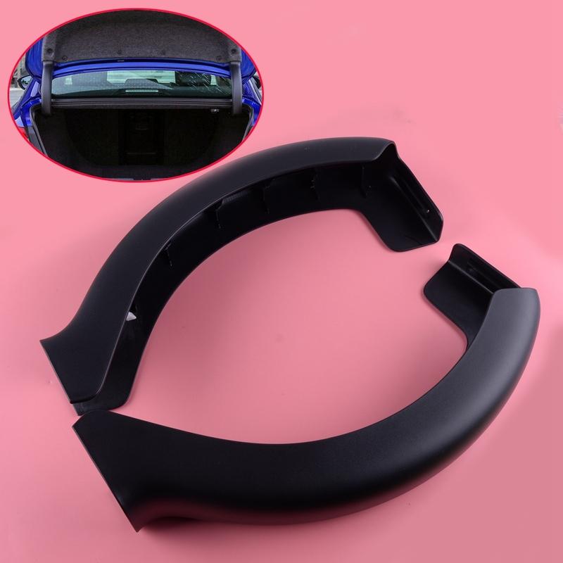 A30F-2Pcs Plastic Rear Trunk Hinge Cover Garnish Fit For Honda Accord Sedan CV 2018-2019 Car Accessories