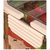 Camping Food Storage Box for Fruits with Handle Clear Container Outdoor Use
