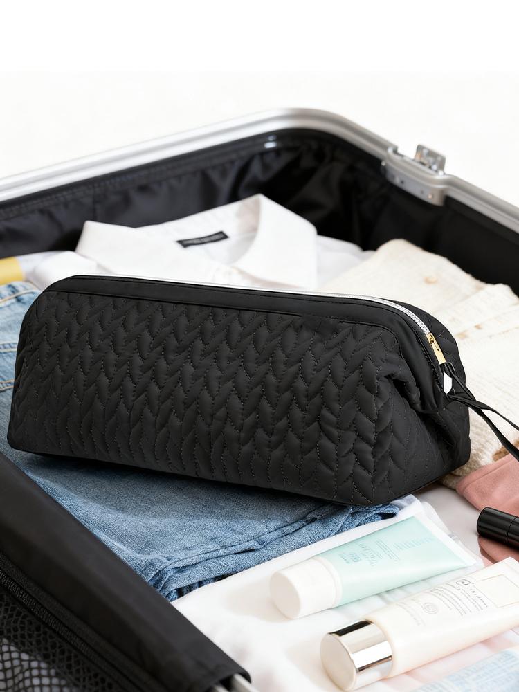 Curling Clip Protect Sleeve Zipper Closure Hair Straightener Container Hair Dryer Carrying Case for Outdoor Travel Commute