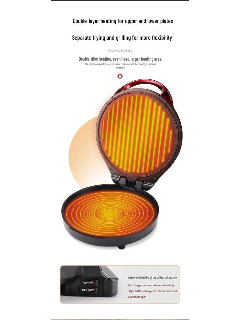 Frigideira e Grelhador Elétrico Dupla Face Profundo com Desligamento Automático