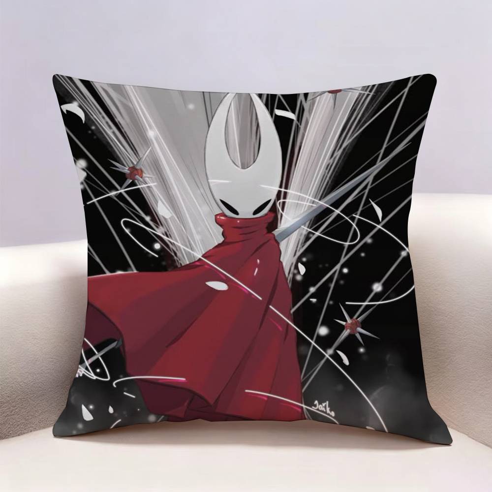 Opular Hot Hollow Knight SilksongCool Doublesided Print Pillow Case for Sofa Living Room Home Office Decor Protective Cover