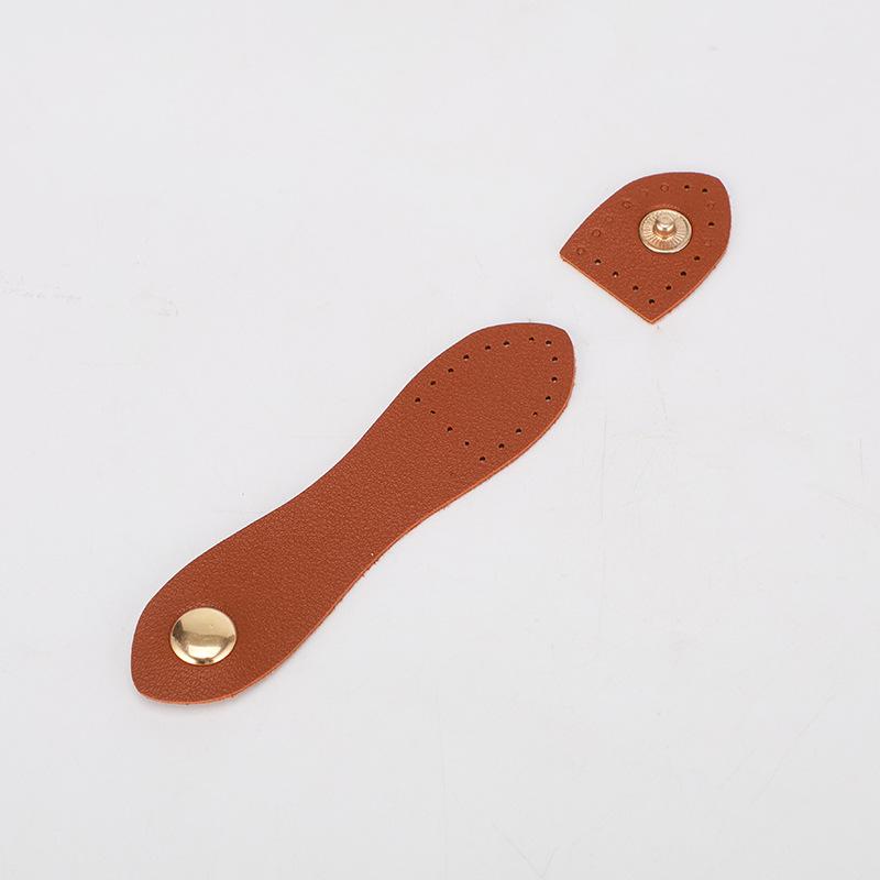 Multicolor Leather Gourd Buckle for DIY Handbag Hardware