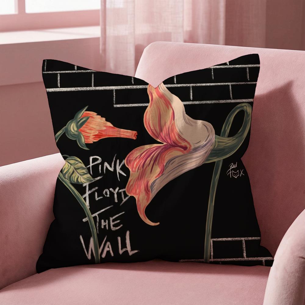 Klassische P-Pink F-FloydS Band Kissenbezug Multi-Szenen Kissenbezug für Zuhause & Auto - Wendbar, Weich & Langlebig für den täglichen Gebrauch