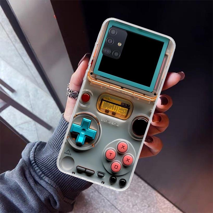 Games Console Fashion Boy Phone Case For Samsung Galaxy A12 A52S A42 A32 A22 A51 A50 Note 20 Ultra 10 S10 Plus A71 A70 A31 A30 A