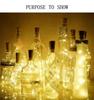 LED Fairy Star Lights with AG13 Battery, Copper Wire Bottle Stopper for Christmas Decoration