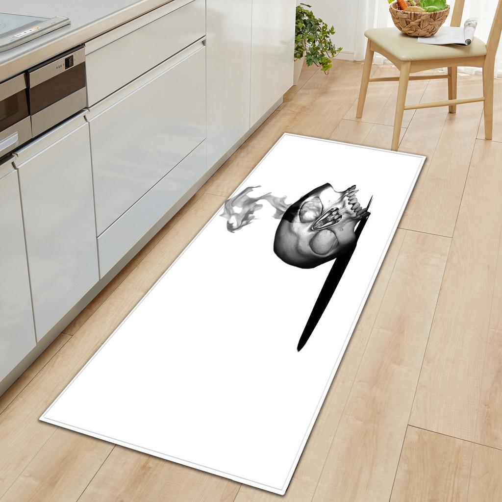 Skull Sand Wardrobe Shoe Cabinet Long Floor Mat