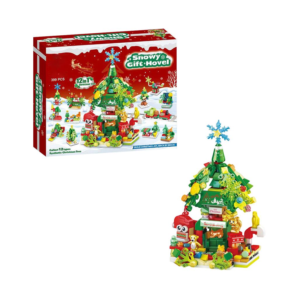 Christmas Building Block Toys, Home Decoration Toys, Christmas Gifts, Christmas Surprises For Children And Friends
