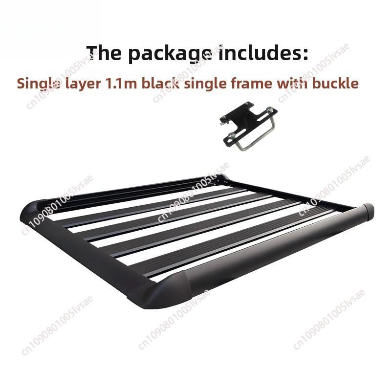 Aluminum Alloy Double Layer Luggage Rack Auto Roof Rack Luggage Carrier Roof Rack SKU1