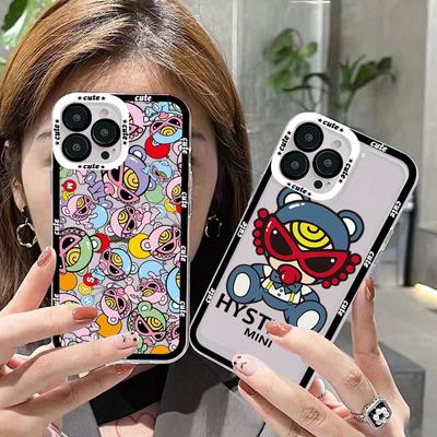 Japan Fashion Hysteric Mini Phone Case for iPhone 11 12 13 Mini Pro Max 14 Pro Max Case Shell