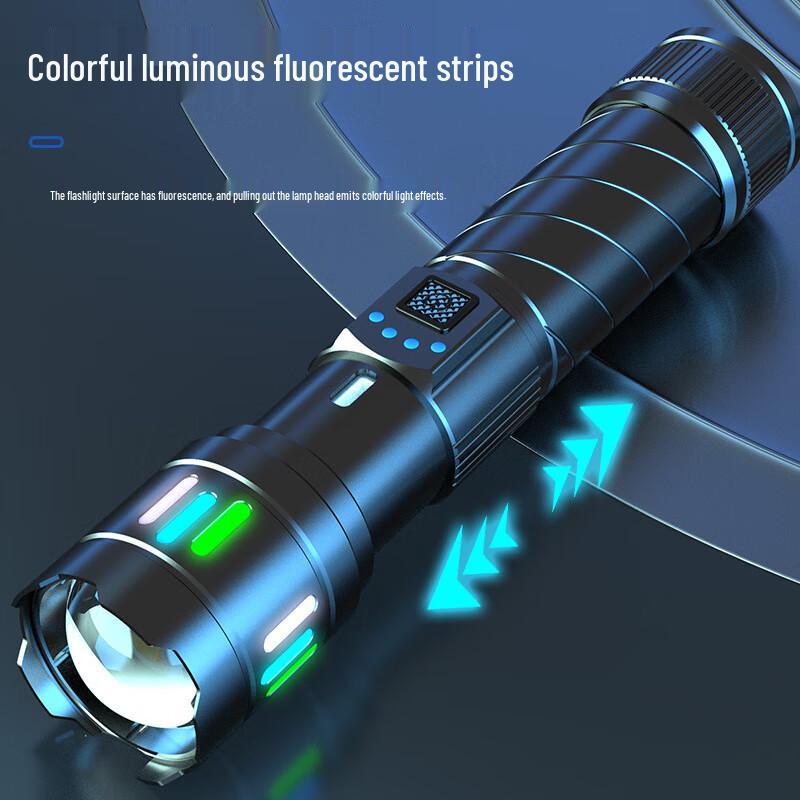 NuFeng White Laser Long-Range Flashlight