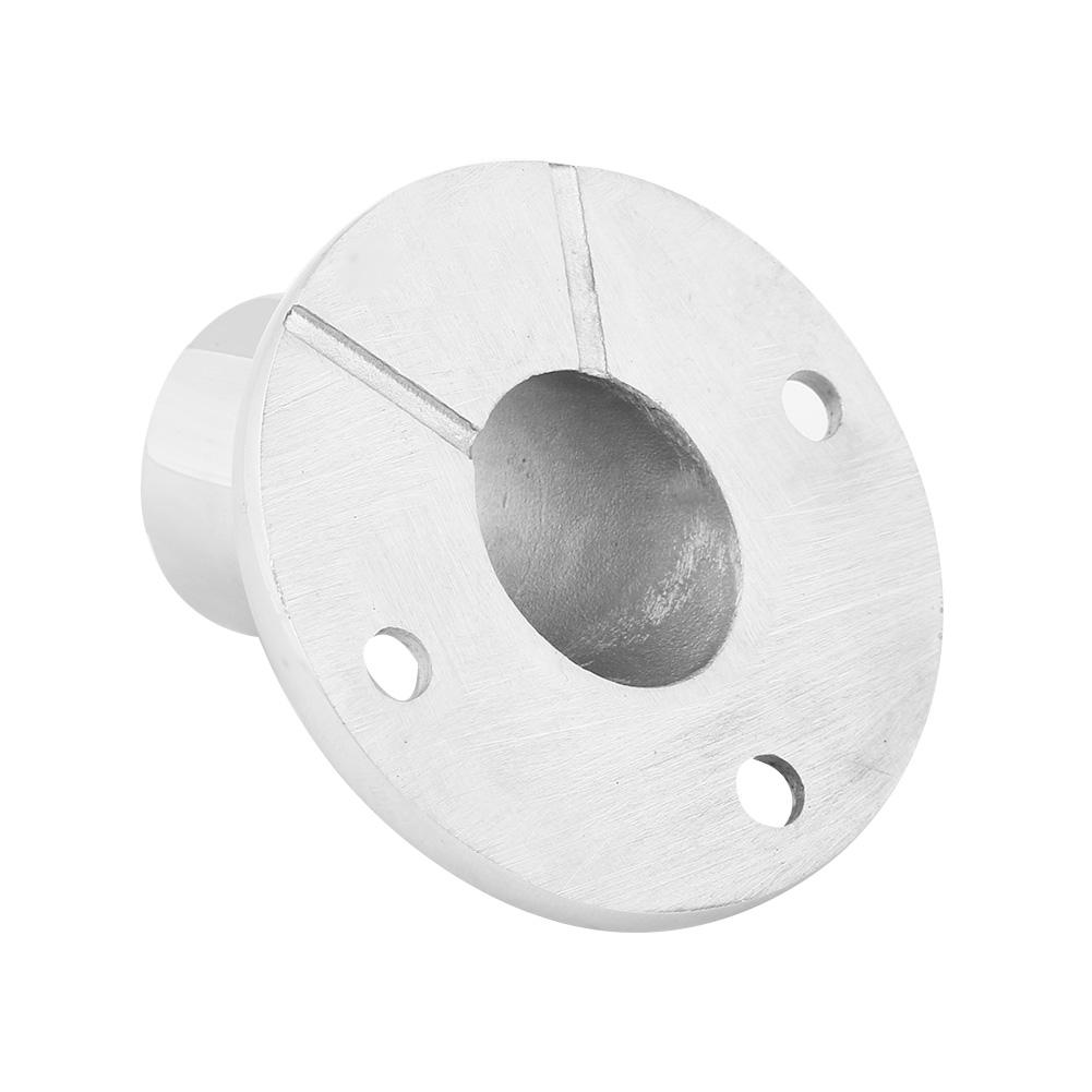 22mm 7/8 Zoll Edelstahl Marine Boot Handlauf Beschlag 60 Grad Runde Basis