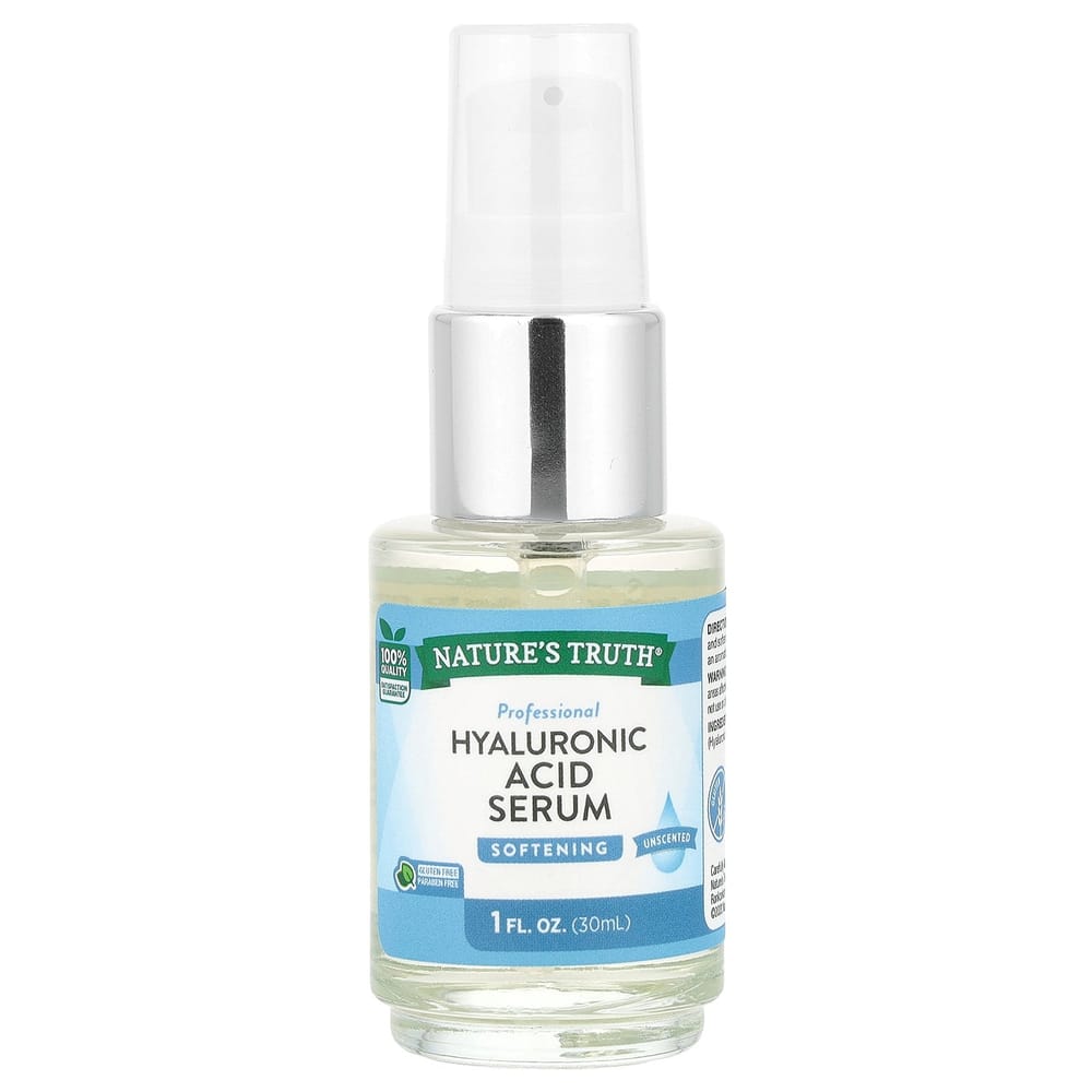 Natures Truth Hyaluronic Acid Serum Unscented 30ml (1 fl oz)