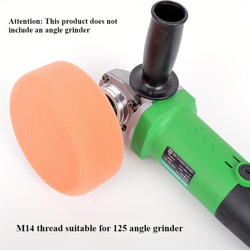 7-Inch Automotive Buffing Sponge, Buffing Wheel, Soft Foam Pads for Car Polishing, Waxing Accessory for Vehicles, M14 Angle Grinder Buffing Pad