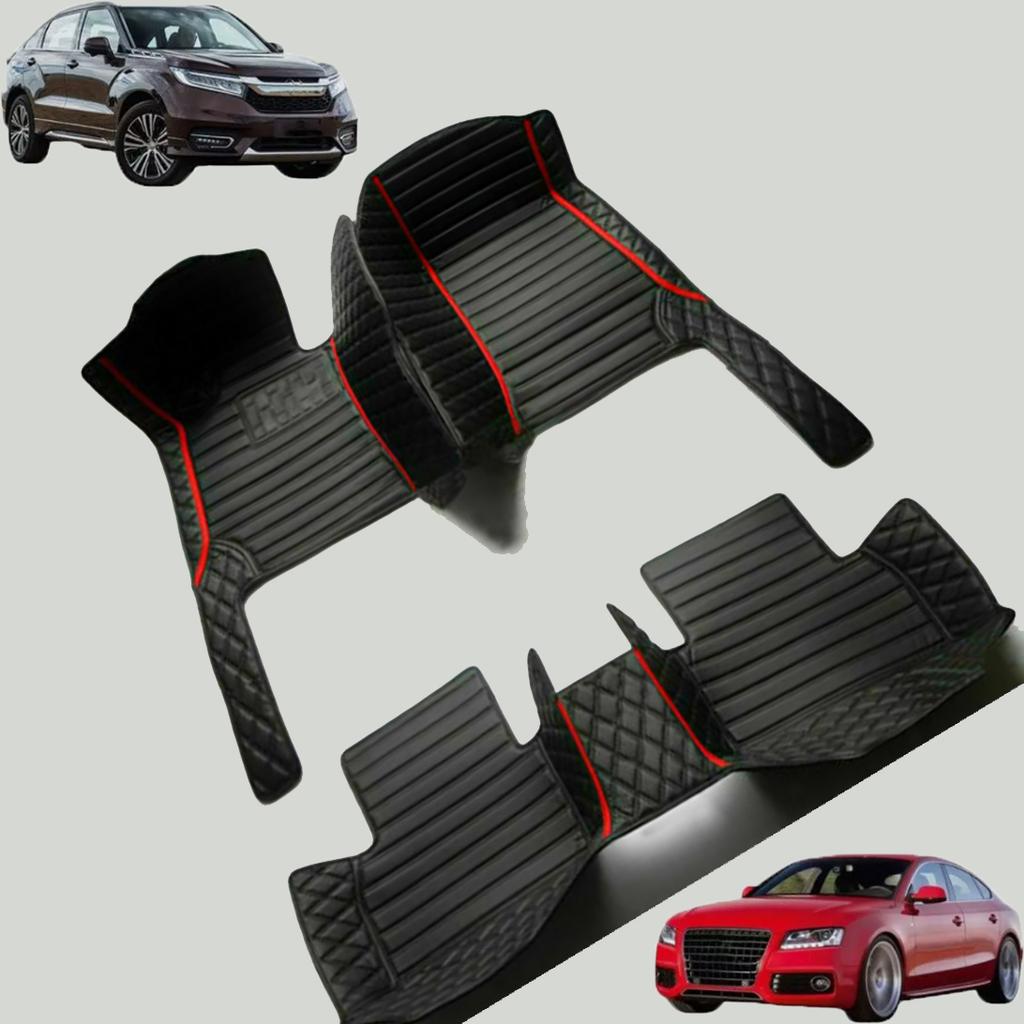 PU-leather waterproof Custom Car Floor Mats For Nissan XTrail Rogue X-Trail Auto Carpets Foot Coche liners